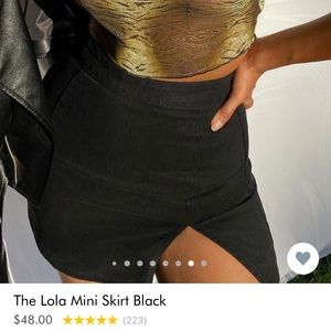 The Lola Mini Skirt